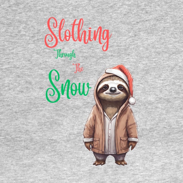 Christmas Sloth by Trip Tank